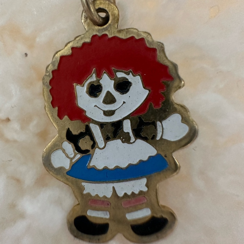 Vintage Raggedy Ann Pendant